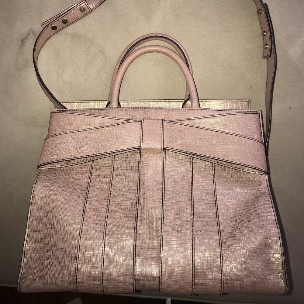 Zac Posen Pink Bow Totes